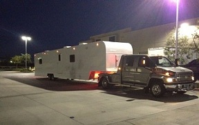 Original trailer transportation project
